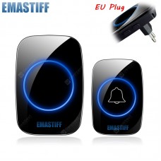 New Home Welcome Doorbell Intelligent Wireless Doorbell Waterproof 300M Remote EU AU UK US Plug Smart Door Bell Chime