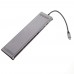 12 in 1 USB Type C HUB to HDMI RJ45 Multi USB 3.0 Power Adapter Docking Station