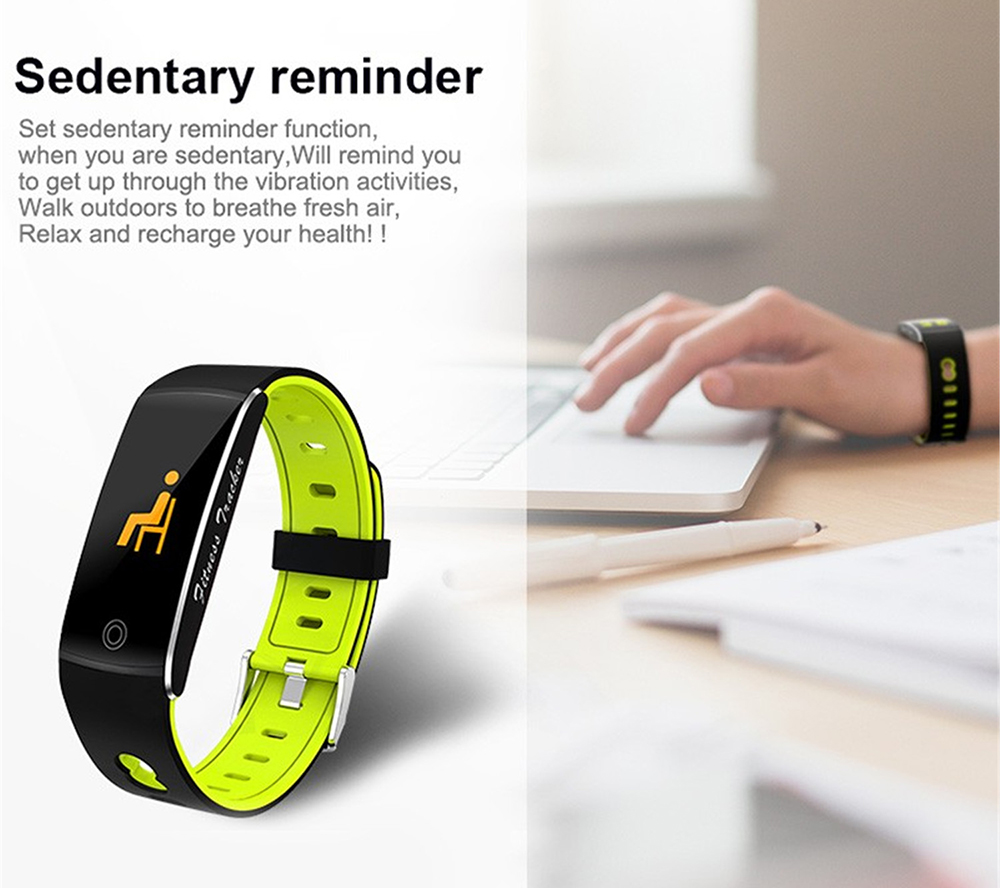 F10TA Smart Wristband Body Temperature Bracelet Movement Weather Temperature Heart Rate Blood Pressure Oxygen Monitoring Smart Bracelet - Gray F10TA Smart Wristband Body Temperature Bracelet Movement Weather Temperature Heart Rate Blood Pressure Oxygen Monitoring Smart Bracelet - Gray