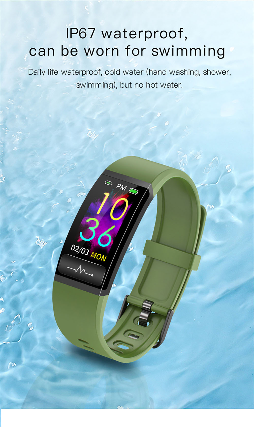 M8 Smart Bracelet - Red M8 Smart Bracelet - Red