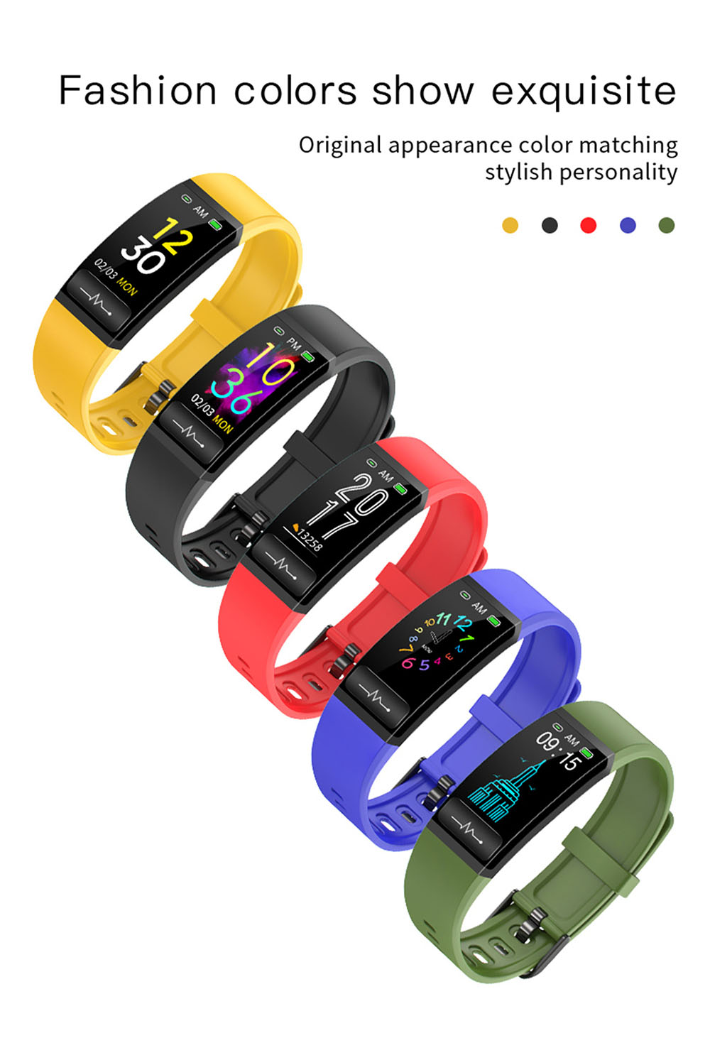 M8 Smart Bracelet - Red M8 Smart Bracelet - Red