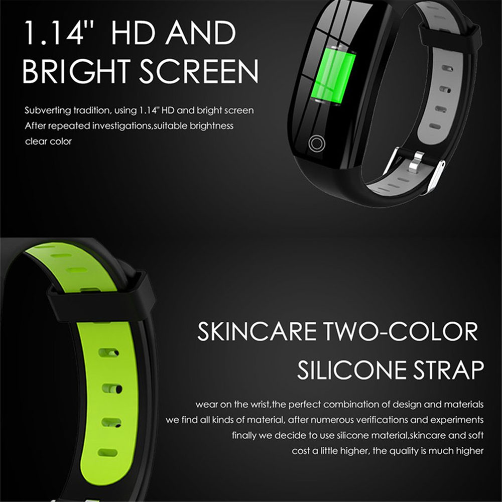 F21 Color Screen Smart Bracelet - Red F21 Color Screen Smart Bracelet - Red