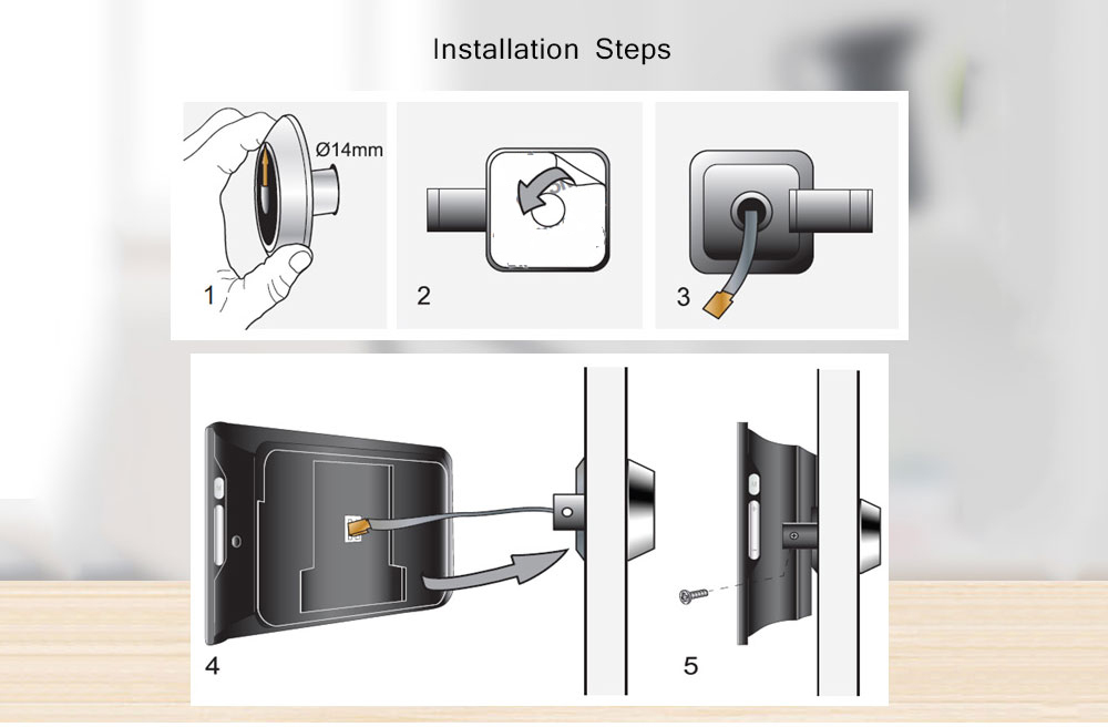 3.5HD - M 3.5 inch Visual Cat's Eye Doorbell Home HD Electronic Surveillance Camera Smart Night Vision Security Door Mirror - Black 3.5HD - M 3.5 inch Visual Cat's Eye Doorbell Home HD Electronic Surveillance Camera Smart Night Vision Security Door Mirror - Black