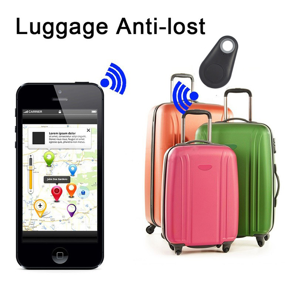 Portable Intelligent Finder GPS Locator Anti-Lost Alarm - Milk White Portable Intelligent Finder GPS Locator Anti-Lost Alarm - Milk White