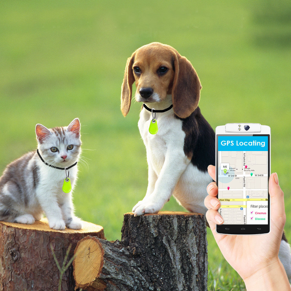 Portable Intelligent Finder GPS Locator Anti-Lost Alarm - Milk White Portable Intelligent Finder GPS Locator Anti-Lost Alarm - Milk White