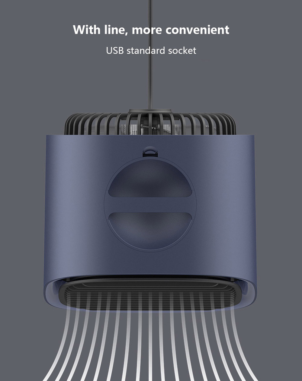 A201 USB Water Cooling Fan Humidifier Purifier Air Cooler Mini Desktop Air Conditioning Fan with Night Light Multifunctional Summer - White